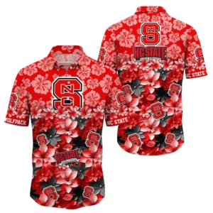 NC State Wolfpack Hawaiian Shirt All Over Print, Custom Name TN300425Y7HWCT13NCNCSU