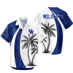 Kentucky Wildcats Hawaiian Shirt All Over Print, Custom Name TN300425Y7HWCT13NCUK