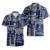Navy Tropical Flower 2
