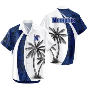 Memphis Tigers Hawaiian Shirt All Over Print, Custom Name TN300425Y7HWCT19NCMEM