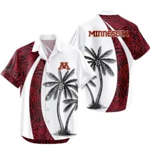 Minnesota Golden Gophers Hawaiian Shirt All Over Print, Custom Name TN300425Y7HWCT19NCUMN