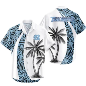 North Carolina Tar Heels Hawaiian Shirt All Over Print, Custom Name TN300425Y7HWCT19NCUNC