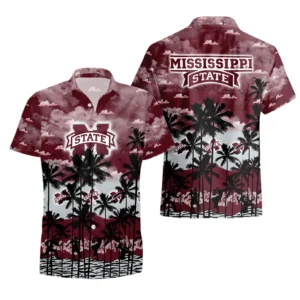 Mississippi State Bulldogs Hawaiian Shirt All Over Print, Custom Name TN300425Y7HWCT1NCMSB