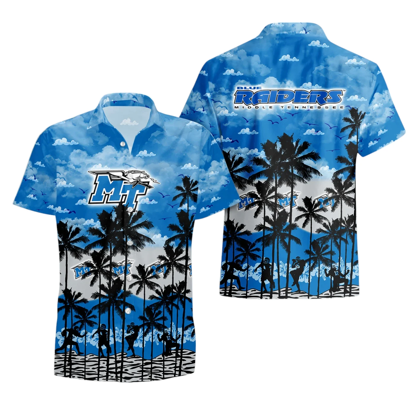 Middle Tennessee St Hawaiian Shirt All Over Print, Custom Name TN300425Y7HWCT1NCMT Middle Tennessee St Hawaiian Shirt All Over Print, Custom Name TN300425Y7HWCT1NCMT