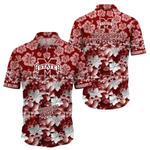 Mississippi State Bulldogs Hawaiian Shirt All Over Print, Custom Name TN300425Y7HWCT20NCMSB