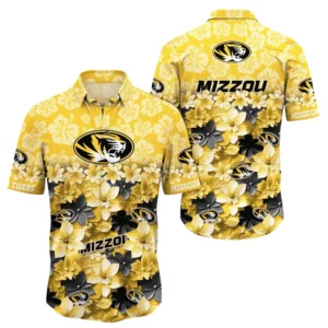 Missouri Tigers Hawaiian Shirt All Over Print, Custom Name TN300425Y7HWCT22NCGER