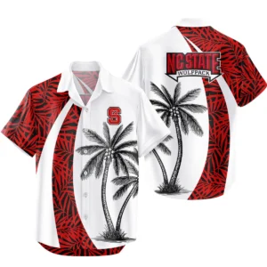 NC State Wolfpack Hawaiian Shirt All Over Print, Custom Name TN300425Y7HWCT22NCNCSU