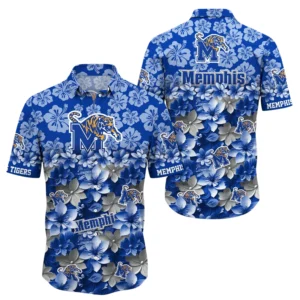 Memphis Tigers Hawaiian Shirt All Over Print, Custom Name TN300425Y7HWCT23NCMEM