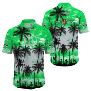 Marshall Thundering Herd Hawaiian Shirt All Over Print, Custom Name TN300425Y7HWCT26NCMTH