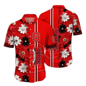 NC State Wolfpack Hawaiian Shirt All Over Print, Custom Name TN300425Y7HWCT26NCNCSU