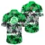 Green Tropical Flower
