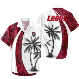 New Mexico Lobos Hawaiian Shirt All Over Print, Custom Name TN300425Y7HWCT4NCUNM
