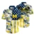 Navy Tropical Flower 2