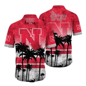Nebraska Huskers Hawaiian Shirt All Over Print, Custom Name TN300425Y7HWCT7NCNEC