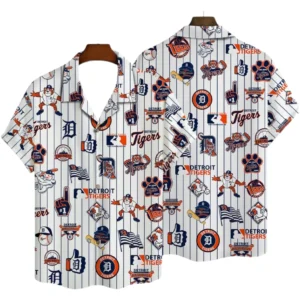 Detroit Tigers Hawaiian Shirt All Over Print, Custom Name TN31525Y7HWCT8MBDET