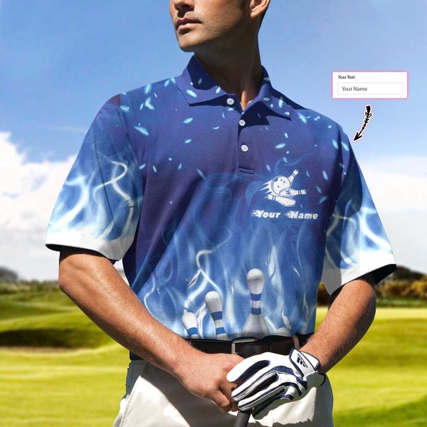 Bowling On Blue Fire EZ37 0801 Custom Polo Shirt 5.jpg