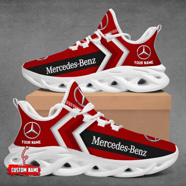 Mercedes Benz shoes red white sole.jpeg