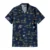 Navy Tropical Flower