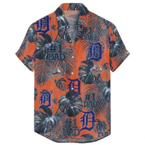 Detroit Tigers Hawaiian Shirt All Over Print, Custom Name TN310525Y7HWCT5MBDET