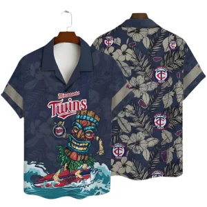 Minnesota Twins Hawaiian Shirt All Over Print, Custom Name TN040625Y7HWCT7MBMIN