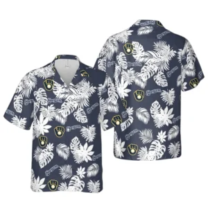 Milwaukee Brewers Hawaiian Shirt All Over Print, Custom Name TN030625Y7HWCT10MBMIL