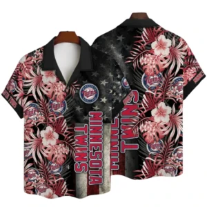 Minnesota Twins Hawaiian Shirt All Over Print, Custom Name TN030625Y7HWCT16MBMIN