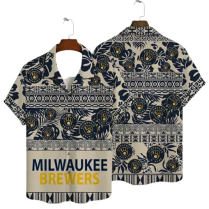 Milwaukee Brewers Hawaiian Shirt All Over Print, Custom Name TN030625Y7HWCT27MBMIL