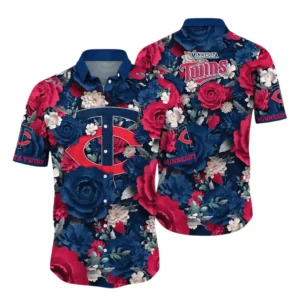 Minnesota Twins Hawaiian Shirt All Over Print, Custom Name TN030625Y7HWCT6MBMIN