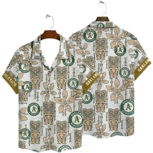 Oakland Athletics Hawaiian Shirt All Over Print, Custom Name TN040625Y7HWCT11MBOAK