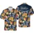 Navy Tropical Flower 2