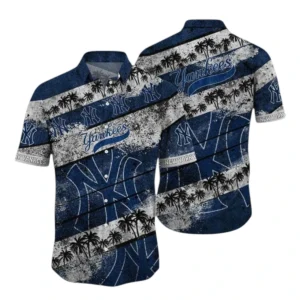 New York Yankees Hawaiian Shirt All Over Print, Custom Name TN040625Y7HWCT19MBNYY