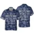 Navy Tropical Flower 2