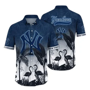 New York Yankees Hawaiian Shirt All Over Print, Custom Name TN040625Y7HWCT2MBNYY
