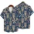 Navy Tropical Flower 2