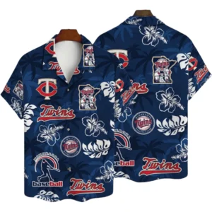 Minnesota Twins Hawaiian Shirt All Over Print, Custom Name TN040625Y7HWCT6MBMIN