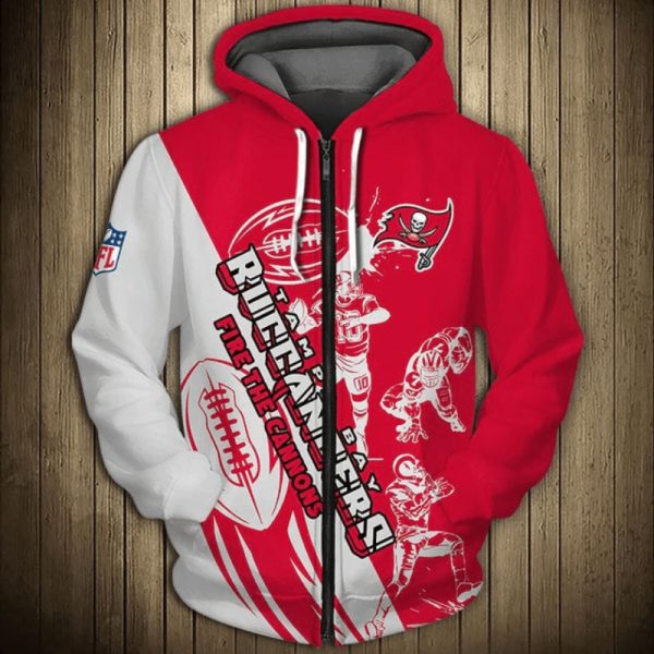tampa bay buccaneers casual fire the cannons 3d printed zip hoodiewfra4 4.jpg