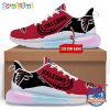 NFL Atlanta Falcons Womens Rainbow Atmospheric Cushion Running Shoes Football Womens Shoes.jpg
