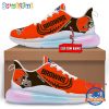 NFL Cleveland Browns Womens Rainbow Atmospheric Cushion Running Shoes Football Womens Shoes.jpg