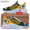 NFL Green Bay Packers Womens Rainbow Atmospheric Cushion Running Shoes Football Womens Shoes.jpg