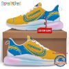 NFL Los Angeles Chargers Womens Rainbow Atmospheric Cushion Running Shoes Football Womens Shoes.jpg