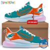 NFL Miami Dolphins Womens Rainbow Atmospheric Cushion Running Shoes Football Womens Shoes.jpg