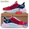 NFL New England Patriots Womens Rainbow Atmospheric Cushion Running Shoes Football Womens Shoes.jpg