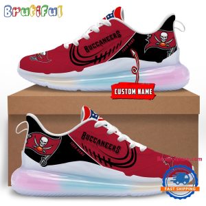NFL Tampa Bay Buccaneers Womens Rainbow Atmospheric Cushion Running Shoes Football Womens Shoes.jpg