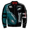 Philadelphia Eagles bomber jacket Fashion men s winter coat.jpg