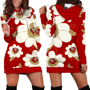 San Francisco 49ers Womens Hooded Dress 2