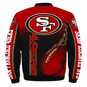 San Francisco 49ers bomber jacket Fashion men s winter coat 1.jpg