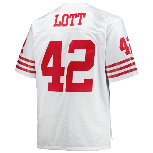 mens mitchell and ness ronnie lott white san francisco 49ers big and tall 1990 retired player replica jersey pi4995000 altimages ff 4995059 632a61361ccc21981814alt3 full.jpg