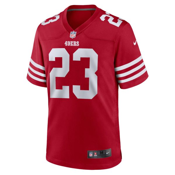 mens nike christian mccaffrey scarlet san francisco 49ers game player jersey pi5207000 altimages ff 5207635 ef0c29189502e78b4fbcalt2 full.jpg