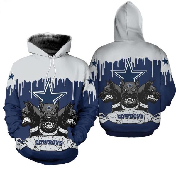 nfl dallas cowboys 3 heads dogs 3d hoodie shirt9506.jpg