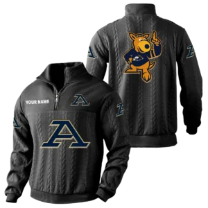 Akron Zips Quarter-Zip Sweatshirt Stand Collar Custom Name